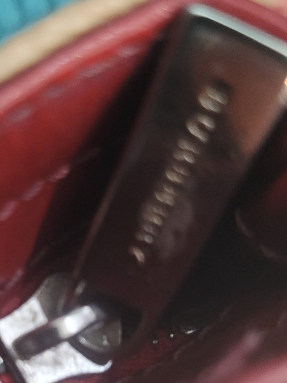 Burberry** Nova Check**Tote**with Red Leather Straps**No Cracking In The Canvas - Picture 14 of 17